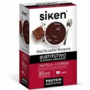 Siken protein sustitutive natilla (brownie 6 sobres)